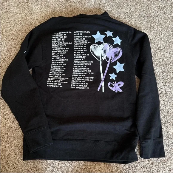 Black Hoodie from Olivia Rodrigo Tour - Picture 2 of 3